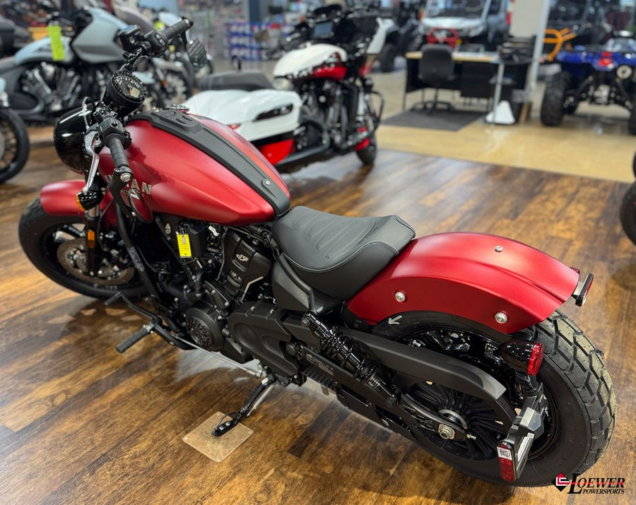 2025 Indian Motorcycle® Scout® Bobber Limited Sunset Red Smoke
