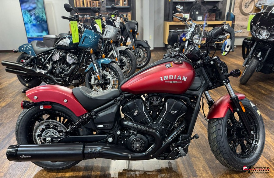 2025 Indian Motorcycle® Scout® Bobber Limited Sunset Red Smoke