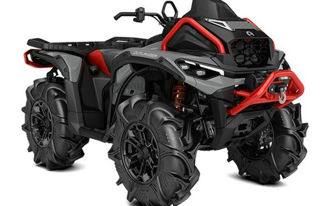 2025 Can-Am Outlander X Mr 1000R Granite Grey & Legion Red