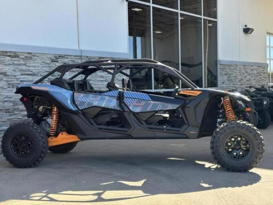 2025 Can-Am® Maverick X3 MAX RS Turbo Scandi Blue & Orange Crush