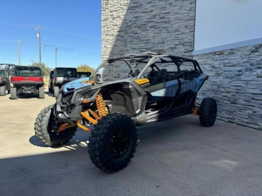 2025 Can-Am® Maverick X3 MAX RS Turbo Scandi Blue & Orange Crush