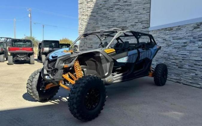 2025 Can-Am® Maverick X3 MAX RS Turbo Scandi Blue & Orange Crush