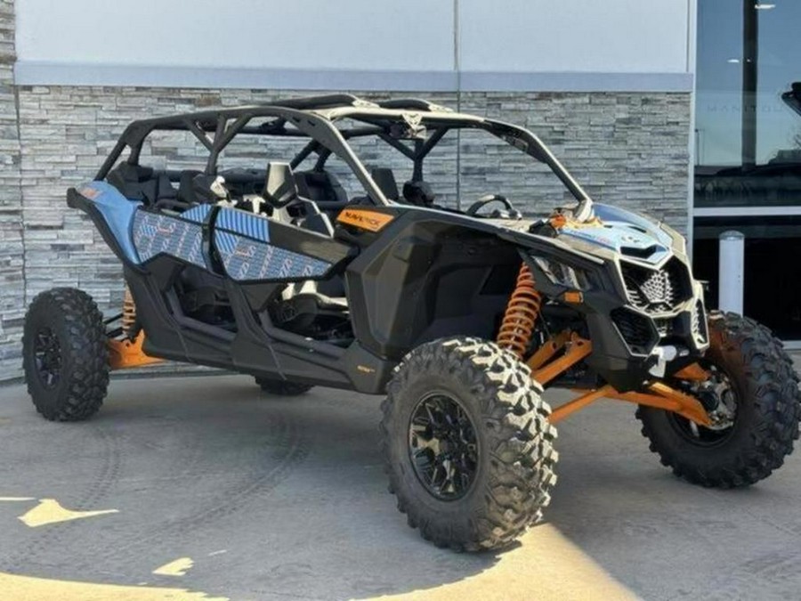 2025 Can-Am® Maverick X3 MAX RS Turbo Scandi Blue & Orange Crush