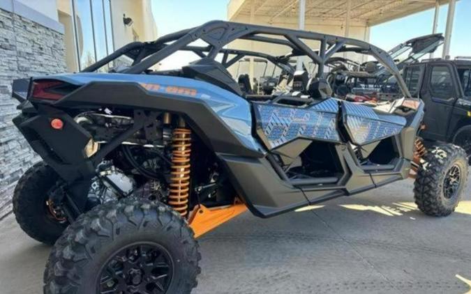 2025 Can-Am® Maverick X3 MAX RS Turbo Scandi Blue & Orange Crush
