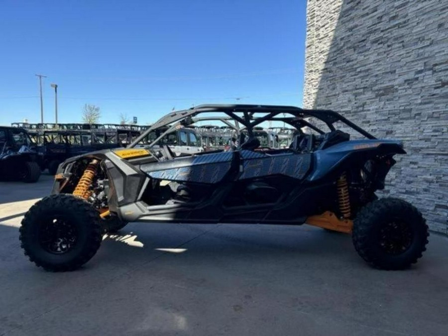 2025 Can-Am® Maverick X3 MAX RS Turbo Scandi Blue & Orange Crush