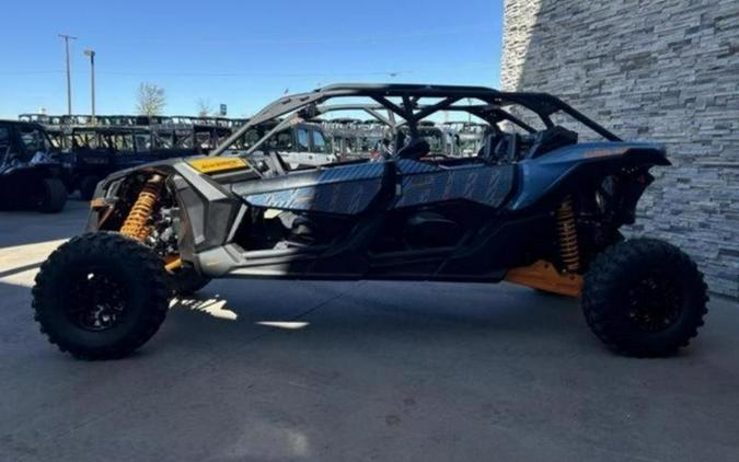 2025 Can-Am® Maverick X3 MAX RS Turbo Scandi Blue & Orange Crush