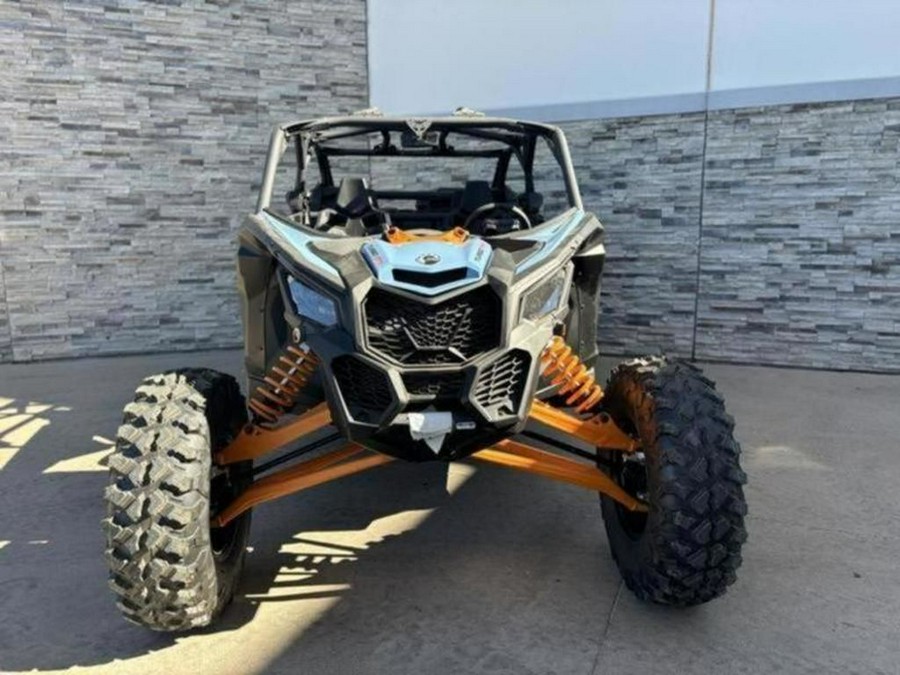 2025 Can-Am® Maverick X3 MAX RS Turbo Scandi Blue & Orange Crush
