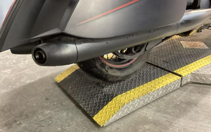 2015 Victory Motorcycles® Cross Country™ Suede Black with Red Pinstripes