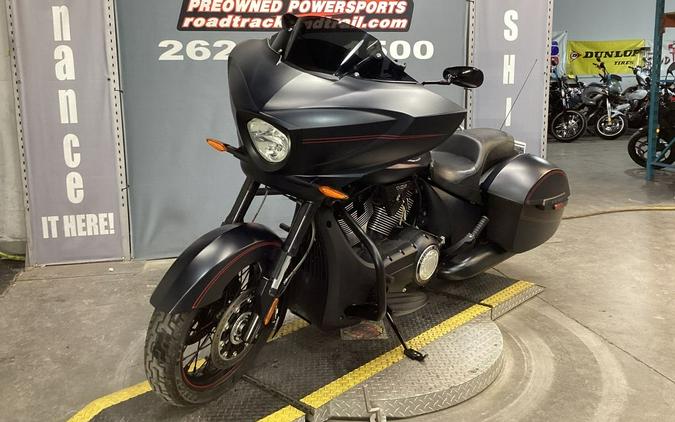 2015 Victory Motorcycles® Cross Country™ Suede Black with Red Pinstripes