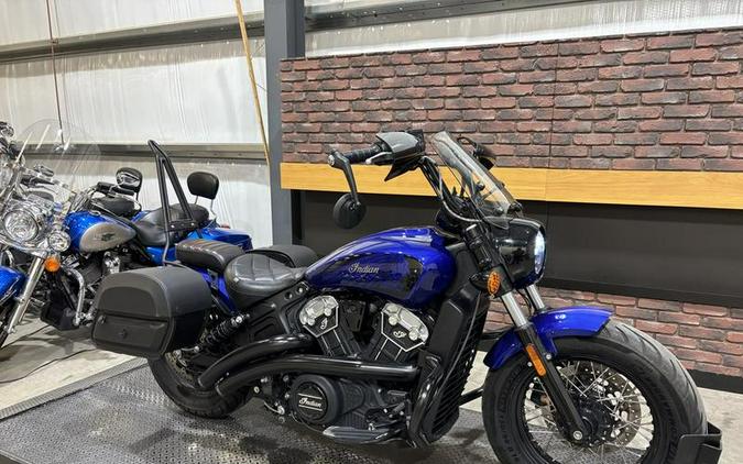 2022 Indian Motorcycle® Scout® Bobber Twenty ABS Spirit Blue Metallic