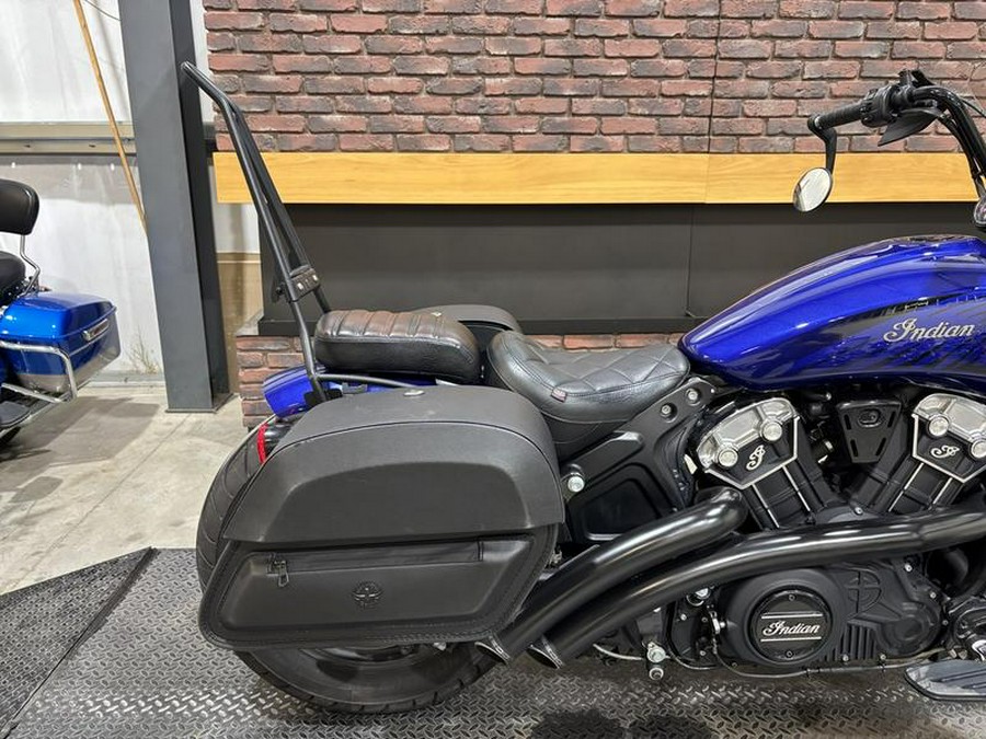 2022 Indian Motorcycle® Scout® Bobber Twenty ABS Spirit Blue Metallic