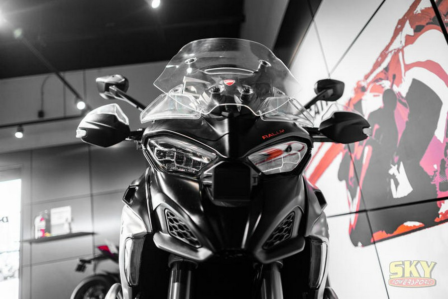 2023 Ducati Multistrada V4 Rally Brushed Aluminum & Matte Black