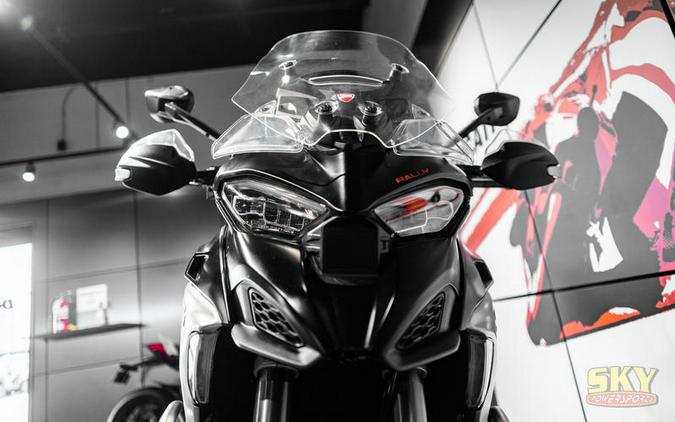 2023 Ducati Multistrada V4 Rally Brushed Aluminum & Matte Black