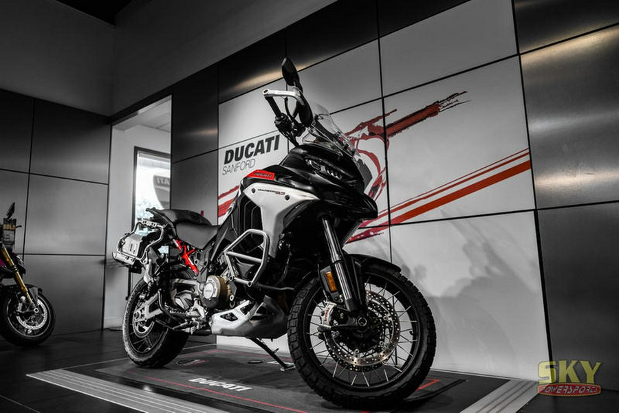 2023 Ducati Multistrada V4 Rally Brushed Aluminum & Matte Black