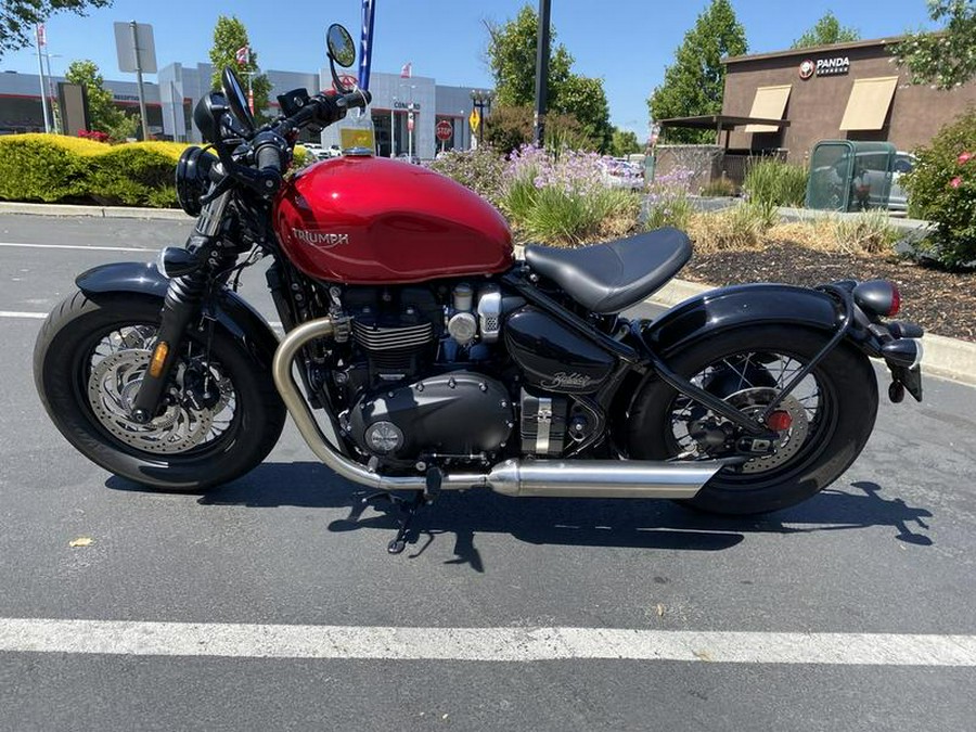 2023 Triumph Bonneville Bobber Red Hopper