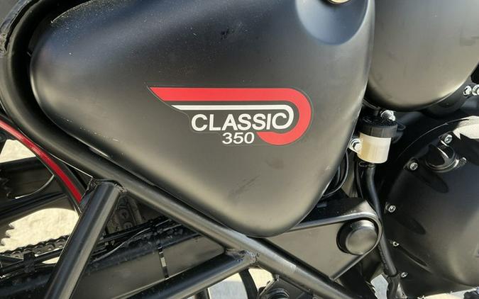 2024 Royal Enfield Classic 350 Dark Stealth Black