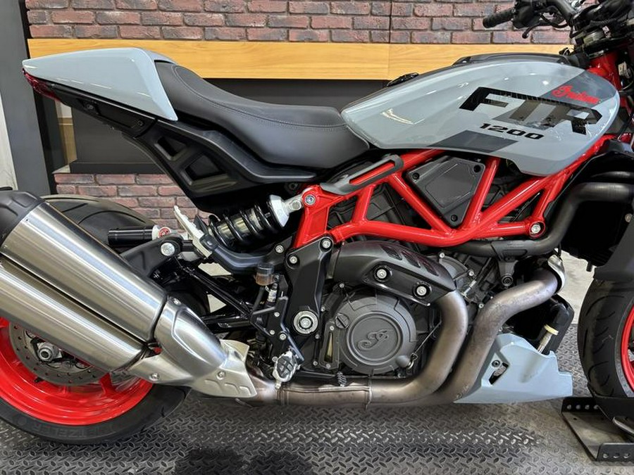 2024 Indian Motorcycle® FTR Sport Storm Gray/Red