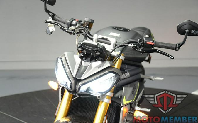 2022 Triumph Speed Triple 1200 RS Matte Silver Ice