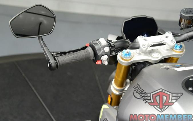 2022 Triumph Speed Triple 1200 RS Matte Silver Ice