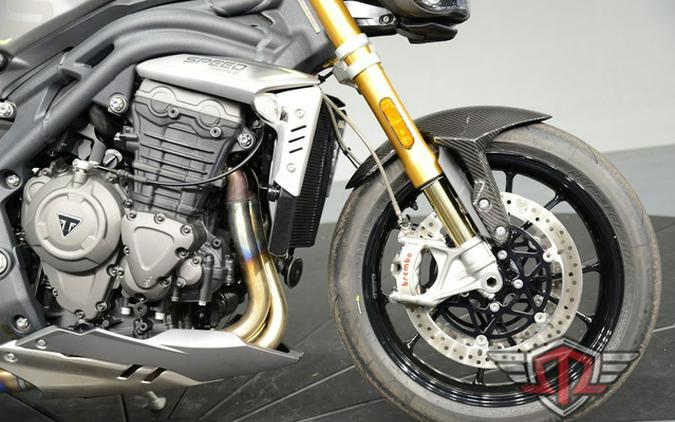 2022 Triumph Speed Triple 1200 RS Matte Silver Ice