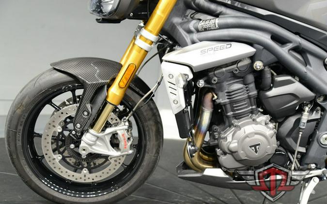 2022 Triumph Speed Triple 1200 RS Matte Silver Ice