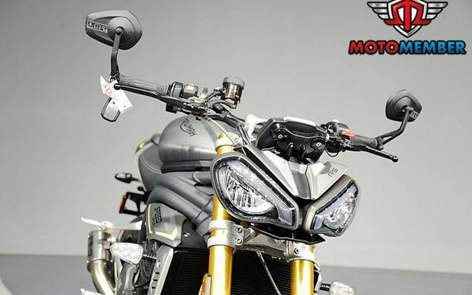 2022 Triumph Speed Triple 1200 RS Matte Silver Ice