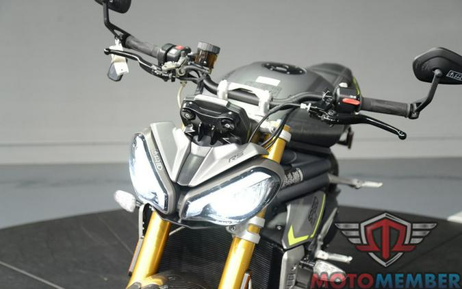 2022 Triumph Speed Triple 1200 RS Matte Silver Ice