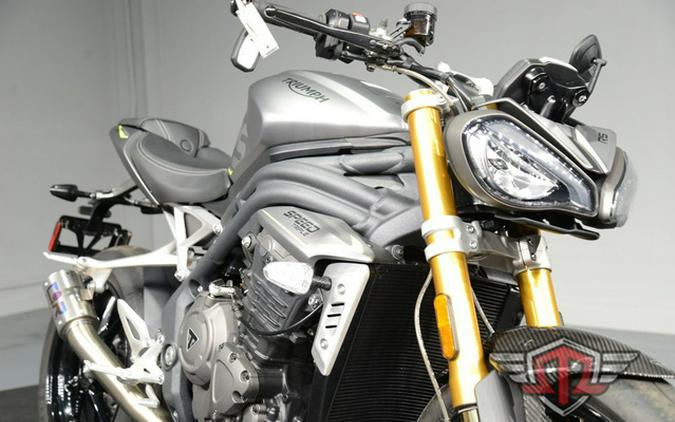 2022 Triumph Speed Triple 1200 RS Matte Silver Ice