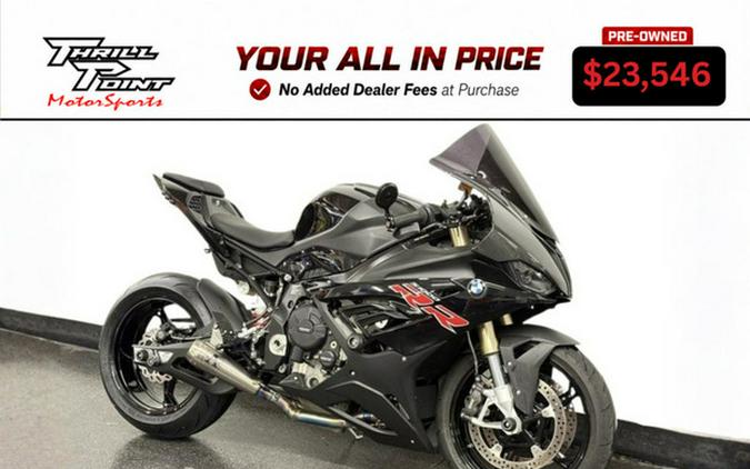 2022 BMW S 1000 RR Black Storm Metallic