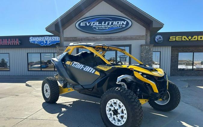 2024 Can-Am® Maverick R X RS Carbon Black & Neo Yellow