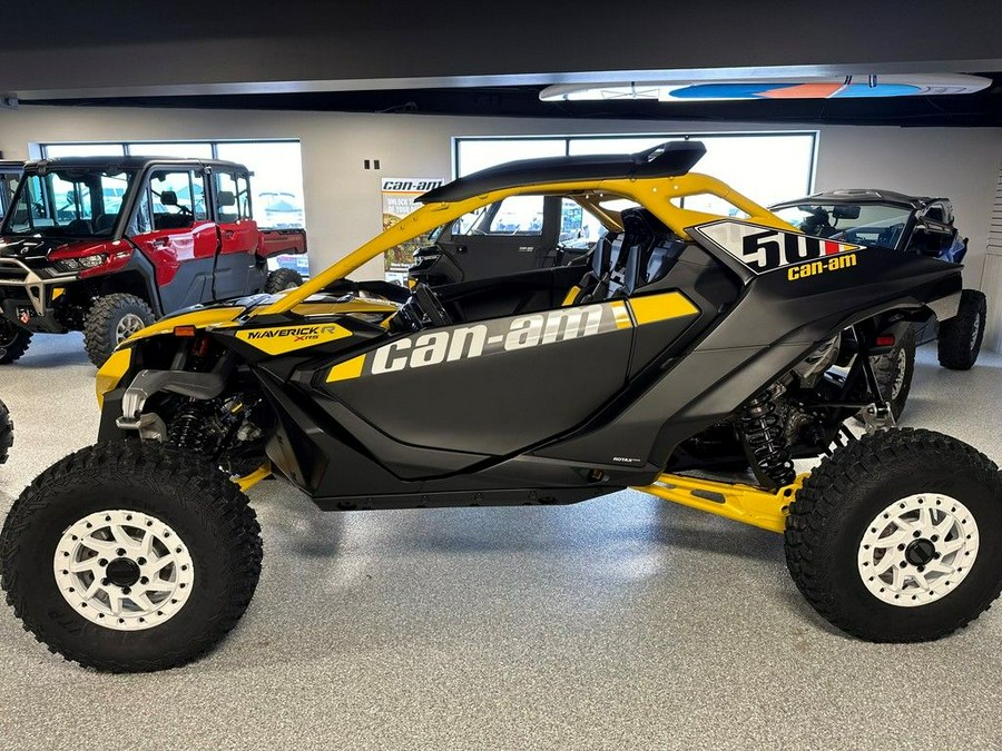 2024 Can-Am® Maverick R X RS Carbon Black & Neo Yellow