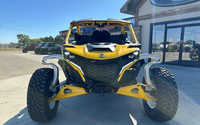 2024 Can-Am® Maverick R X RS Carbon Black & Neo Yellow