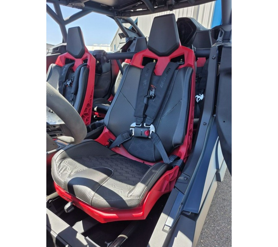 2025 Can-Am® Maverick R Max X RS With Smart-Shox Dusty Navy & Legion Red