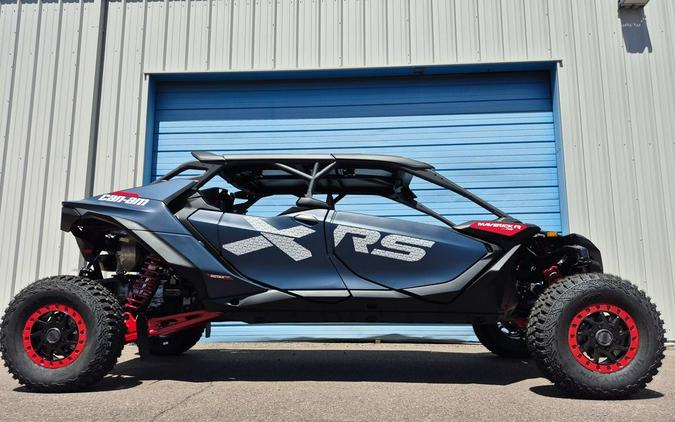 2025 Can-Am® Maverick R Max X RS With Smart-Shox Dusty Navy & Legion Red