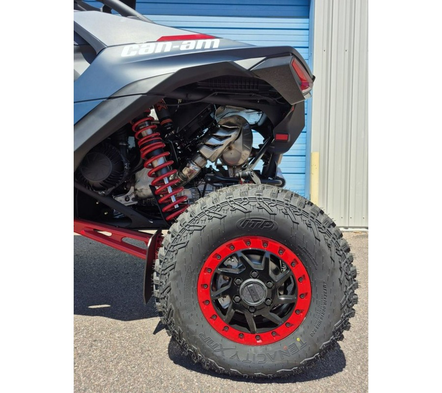 2025 Can-Am® Maverick R Max X RS With Smart-Shox Dusty Navy & Legion Red