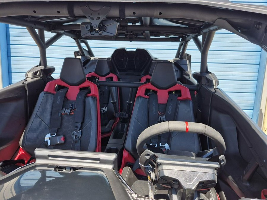 2025 Can-Am® Maverick R Max X RS With Smart-Shox Dusty Navy & Legion Red