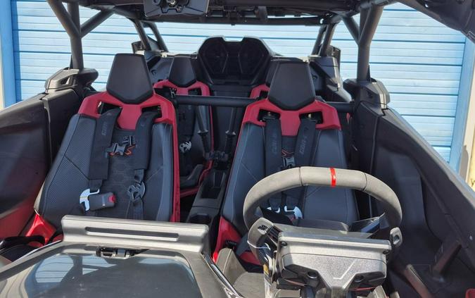 2025 Can-Am® Maverick R Max X RS With Smart-Shox Dusty Navy & Legion Red