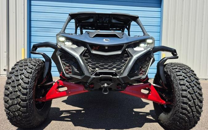 2025 Can-Am® Maverick R Max X RS With Smart-Shox Dusty Navy & Legion Red