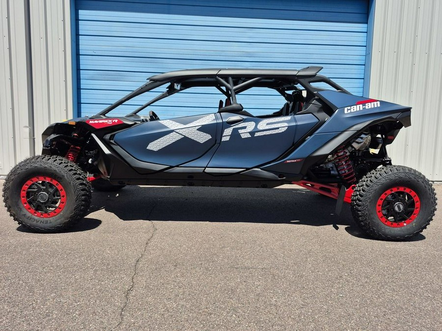 2025 Can-Am® Maverick R Max X RS With Smart-Shox Dusty Navy & Legion Red