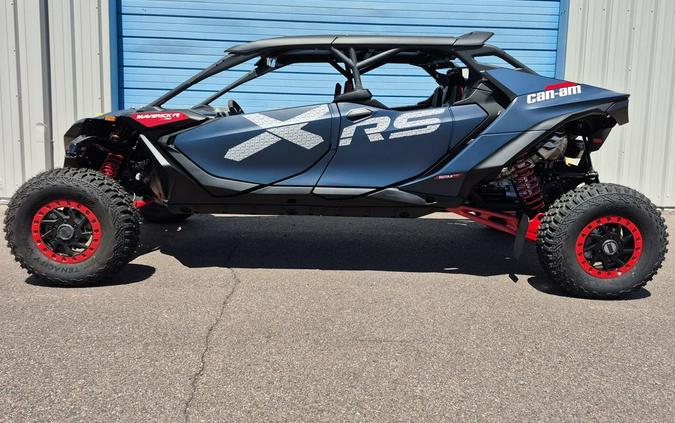 2025 Can-Am® Maverick R Max X RS With Smart-Shox Dusty Navy & Legion Red