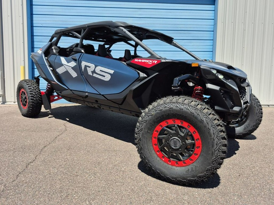 2025 Can-Am® Maverick R Max X RS With Smart-Shox Dusty Navy & Legion Red