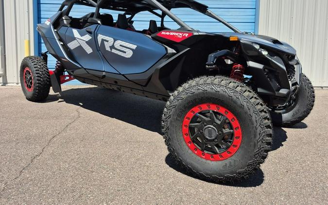 2025 Can-Am® Maverick R Max X RS With Smart-Shox Dusty Navy & Legion Red