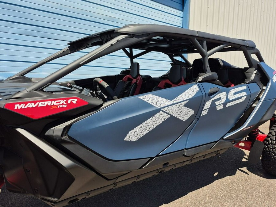 2025 Can-Am® Maverick R Max X RS With Smart-Shox Dusty Navy & Legion Red