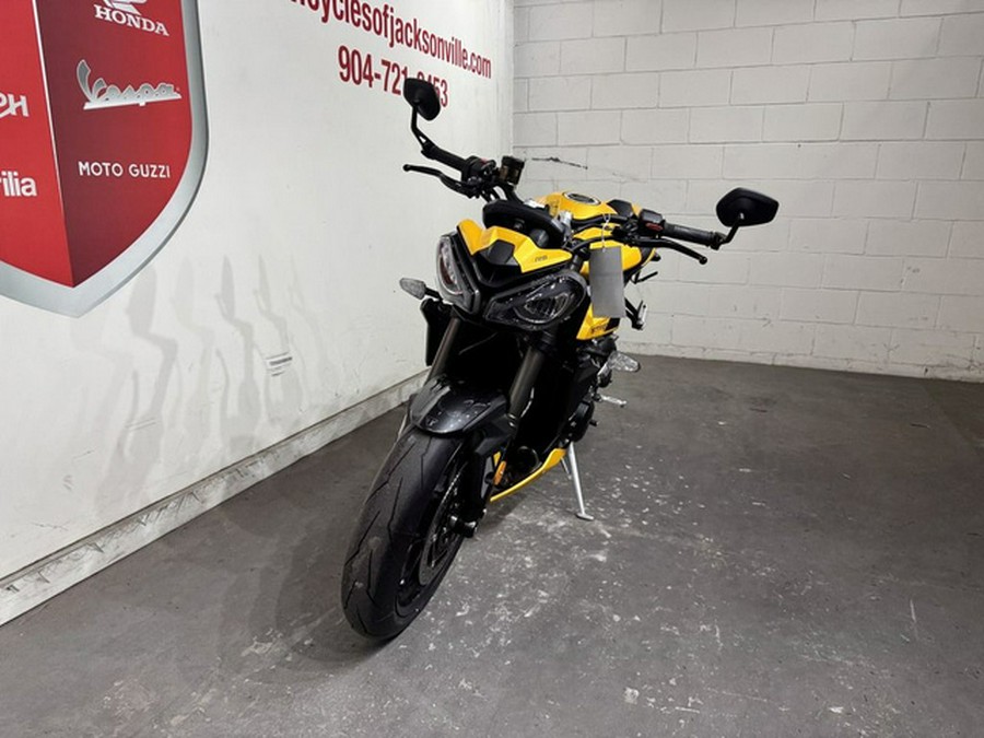 2026 Triumph Street Triple 765 RS Cosmic Yellow