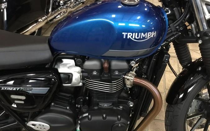 2022 Triumph Street Twin 900 Cobalt Blue