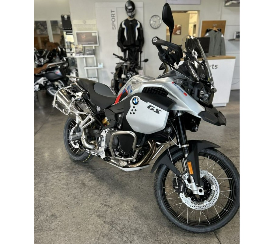 2024 BMW F 900 GS Adventure White Aluminum Metal Matte