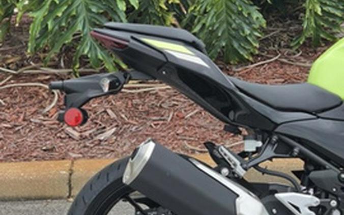 2026 Kawasaki Ninja 500 ABS Metallic Yellowish Green/Ebony