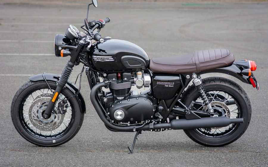 2024 Triumph Bonneville T120 Black Jet Black