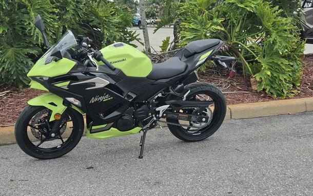 2026 Kawasaki Ninja 500 ABS Metallic Yellowish Green/Ebony