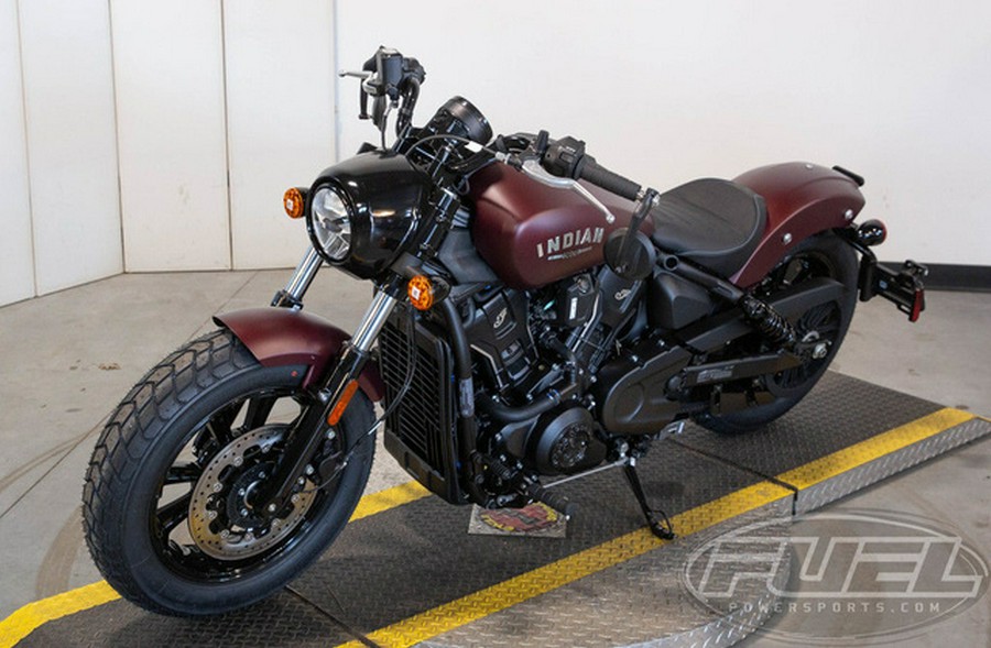 2026 Indian Scout Bobber Limited +Tech Maroon Metallic Smoke